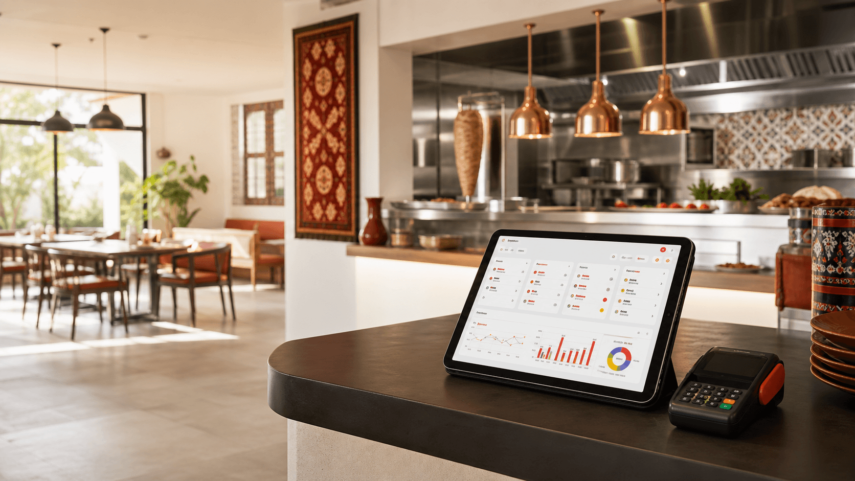 Restro OS - Max restoran operasyon ekranı